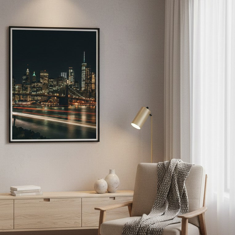 The City Nightscape - (Poster Design)