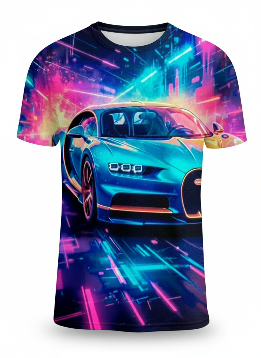 (ULTRA PREMIUM) SPEEDING SUPERCAR - (T-SHIRT DESIGN)