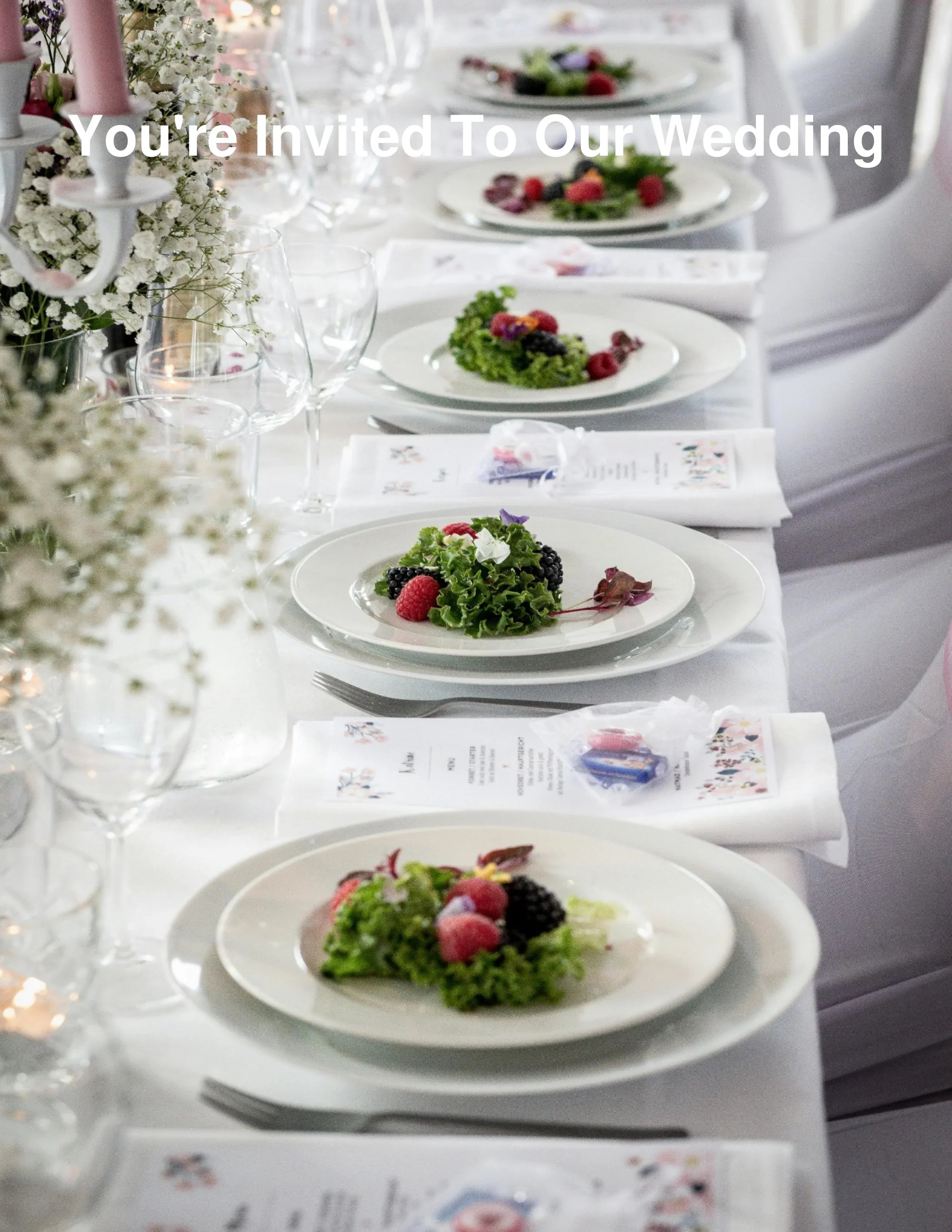 Wedding Invitation - (Template)