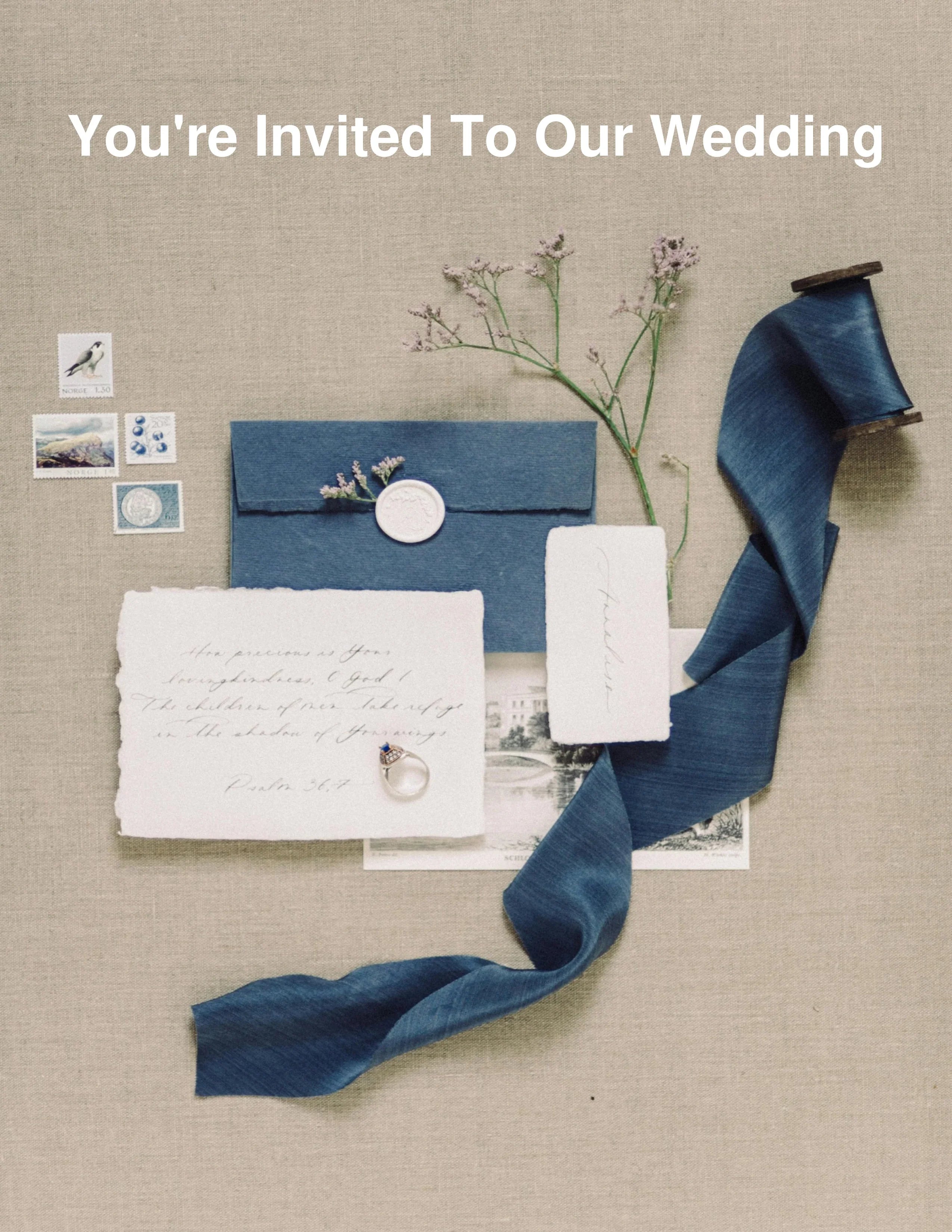 Wedding Invitation - (Template)
